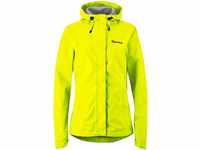 Fahrradjacke GONSO "Sura Light" Gr. 34, gelb (neongelb) Damen Jacken Regenjacke wind-
