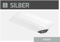 SPESSARTTRAUM Baumwollkissen "Silber" 1 Stk. tlg. hergestellt in Deutschland,