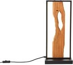 BRILLIANT LED Tischleuchte "Chaumont", schwarz (schwarz, holz), H: 50cm, Leuchten,