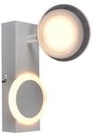 BRILLIANT Wandstrahler "Meriza", wei&szlig;, 1, H: 20cm, 1 Stk., Leuchten, LED Wandspot