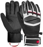 Skihandschuhe REUSCH "Mastery", Damen, Gr. 7.5, schwarz (schwarz, rot), 50%
