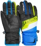 Skihandschuhe REUSCH "Dario R-TEX XT Junior", M&auml;dchen, Gr. 4, schwarz (schwarz,