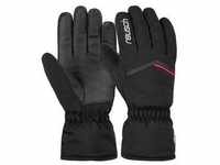 Skihandschuhe REUSCH "Marisa" Gr. 6, pink (pink, schwarz) Damen Handschuhe
