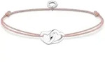 Armband THOMAS SABO "Herzen" Gr. 20, silber (silberfarben), Armb&auml;nder, Damen, 20,