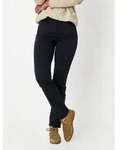 Stretch-Hose RELAXED "Meine beste Freundin Slim", Damen, Gr. 38, Lang, blau...