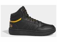 Sneaker ADIDAS SPORTSWEAR "HOOPS MID 3.0 KIDS" Gr. 37, schwarz (core black, core