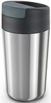 Joseph Joseph Coffee-to-go-Becher "Sipp&trade; Steel" (Reisebecher) mit Klappdeckel,