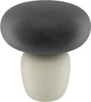 EGLO Tischleuchte "CAHUAMA", schwarz-wei&szlig; (wei&szlig;, schwarz), &Oslash; 27,5cm H: 30cm, 1