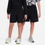 Shorts NIKE "B NK DF MULTI WVN SHORT", Jungen, Gr. XS (116/122), N-Gr, schwarz,