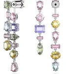 Paar Ohrstecker SWAROVSKI "GEMA", bunt (metallfarben, rosa, orange, blau, gr&uuml;n,