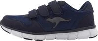 Sneaker KANGAROOS "K-BlueRun 701 B", Damen, Gr. 36, blau (navy), Textil, Schuhe