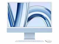 APPLE iMac "iMac 24''" Computer Gr. Mac OS, 8 GB RAM 256 GB SSD, blau (blue) iMac