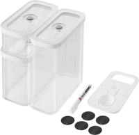 Zwilling Vakuumbeh&auml;lter "CUBE Set M" modulare, stapelbare Aufbewahrungsboxen
