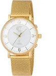 Funkuhr ETT "Atacama", gold (goldfarben), Armbanduhren, Damen, Funkuhr, Armbanduhr,
