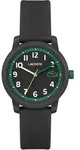 Quarzuhr LACOSTE "LACOSTE.12.12 KIDS", schwarz, Armbanduhren, Kinder, Quarzuhr,