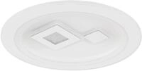 GLOBO LIGHTING LED Deckenleuchte "VALERIA", wei&szlig;, 1 Stk., Leuchten, Deckenlampe,
