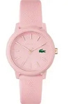 Quarzuhr LACOSTE "LACOSTE 12.12 LADIES", rosa, Armbanduhren, Damen, Quarzuhr,
