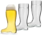 St&ouml;lzle Bierglas "Biergl&auml;ser Stiefel 250 ml 3er Set transparent"