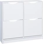 Inter Link Schuhkipper "Westphalen, Schuhschrank mit 4 Klappen, modern" platzsparend,