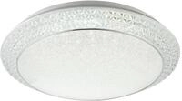 GLOBO LIGHTING LED Deckenleuchte "RONJA", wei&szlig;, 1, &Oslash; 51cm H: 5,5cm, 1 Stk.,