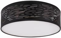 GLOBO LIGHTING LED Deckenleuchte "TUNNO", schwarz, 1 Stk., Leuchten,