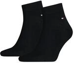 Tommy Hilfiger Kurzsocken "TH MEN QUARTER" 2 Paar, weicher, elastischer Rippenbund,