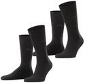Esprit Socken "Basic Easy" 2 Paar, 2 Paar tlg. druckfreier, breiter Komfortbund,