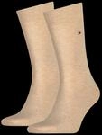 Tommy Hilfiger Socken "TH MEN SOCK CLASSIC 2P" 2 Paar, Mit eingestricktem Flag-Logo