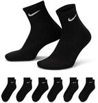 Nike Funktionssocken "U NK EVERYDAY CSH ANKL 6PR 132" f&uuml;r Fitness-Workout, mit