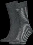 Tommy Hilfiger Socken "TH MEN SMALL STRIPE SOCK 2P" 2 Paar, 2 Paar tlg. Tommy