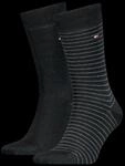 Tommy Hilfiger Socken "TH MEN SMALL STRIPE SOCK 2P" 2 Paar, 2 Stk. tlg. Tommy