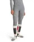 Funktionsunterhose FALKE "3/4 Wool-Tech", Damen, Gr. M, 1 Stk., grau (grau,...