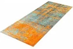 L&auml;ufer "Rustic" Gr. 12, grau, B:80cm H:9mm L:200cm, Kunstfaser, WASH+DRY BY