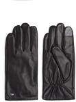 Tommy Hilfiger Lederhandschuhe "ESSENTIAL FLAG LEATHER GLOVES" mit Tommy Hilfiger