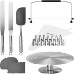 Kenwood Spritzbeutel "Tortendekorationsset KWSD100" Deko-Set 23 tlg. f&uuml;r Kuchen und