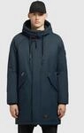 Winterjacke KHUJO "TANDEM", Herren, Gr. S, blau (marine), Web, Obermaterial: 100%