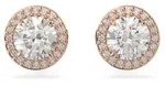 Paar Ohrstecker SWAROVSKI "Una Angelic Stern", rosa (ros&eacute;goldfarben, kristallwei&szlig;,
