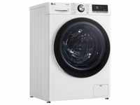 A (A bis G) LG Waschmaschine "F4WR7012" Waschmaschinen schwarz-weiß (weiß,...
