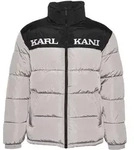 Winterjacke KARL KANI "Karl Kani Herren", Herren, Gr. XS, grau (light grau), 100%