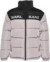 Winterjacke KARL KANI "Karl Kani Herren", Herren, Gr. XS, grau (light grau), 100%