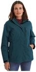 Outdoorjacke KILLTEC "KOW 140 WMN JCKT", Damen, Gr. 38, blau (petrol), Obermaterial:
