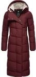 Ragwear Wintermantel "Pavla Long" extralanger Winterparka mit Teddyfutter und Kapuze