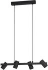 EGLO H&auml;ngeleuchte "GATUELA 1 Pendellampe, Stahl, IP20, E14, Esszimmerlampe, Modern,