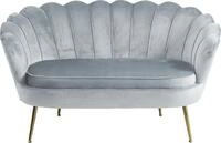 SalesFever 2-Sitzer "Clam Komfort-Duo-Sitz" Muscheldesign-Breite 136 cm: Pure