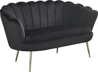 SalesFever 2-Sitzer "Clam Komfort-Duo-Sitz" Muscheldesign-Breite 136 cm: Pure