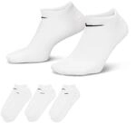 Funktionssocken NIKE "U NK EVERYDAY LTWT NS 3PR 132", Damen, Gr. S (34/37), wei&szlig;