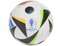 Fußball ADIDAS PERFORMANCE "EURO24 COM" Bälle Gr. 5, 0,4 g, bunt (white, black,