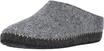 Hausschuh MOLS "Sinaka", Herren, Gr. 36, grau (hellgrau), Synthetik, Schuhe