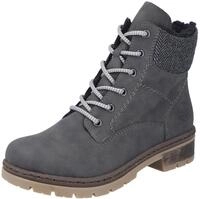 Rieker Winterstiefelette, Schn&uuml;rboots, Stiefelette, Blockabsatz, mit