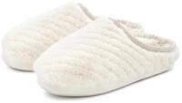 Pantolette VIVANCE DREAMS "Hausschuh, Pantoffel, Clog", Damen, Gr. 40/41 (L), beige,